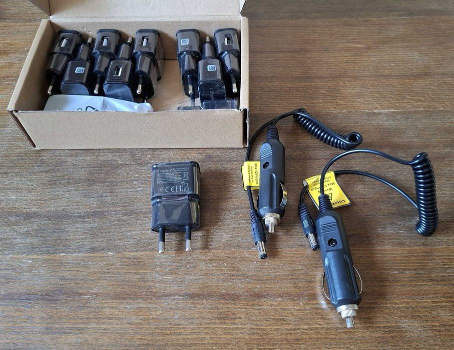 Адаптер Liitokala ETA-U90EWE 2A, автомобільний адаптер 12В Liitokala