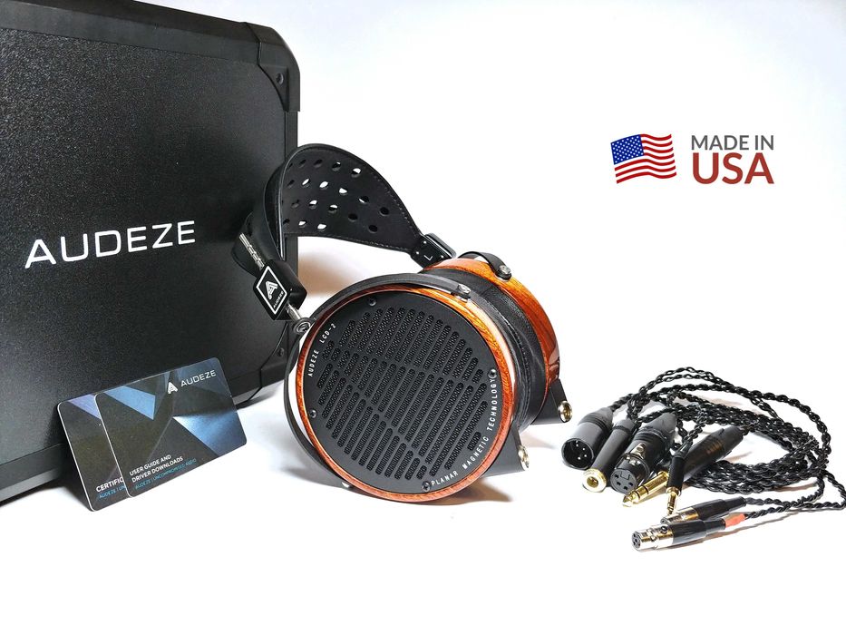 Audeze LCD-2 класичний планарний звук Audeze-family, фазори, Rosewood