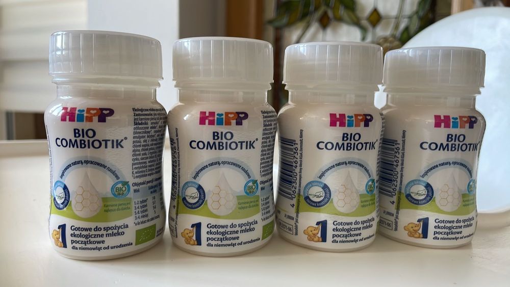 Mleko modyfikowane HIPP 1 BIO COMBIOTIC 4 buteleczki