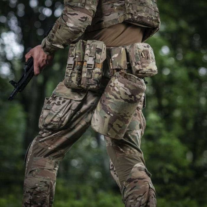 Тактичний пояс рпс M-Tac War Belt ARMOR Multicam + 5 Підсумок
