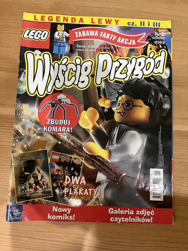 Miesięcznik Lego „Wyścig Przygód” - cała seria