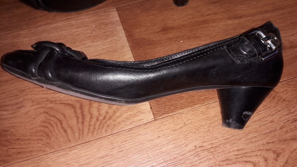 Туфли женские кожаные