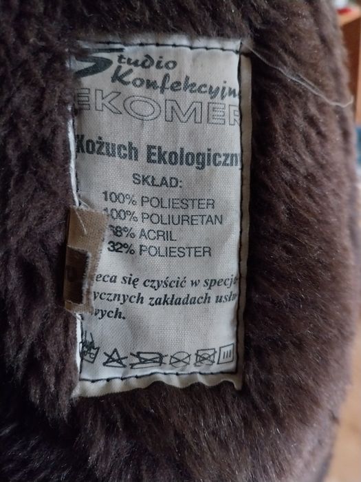 Kożuch damski z czasów prl-u