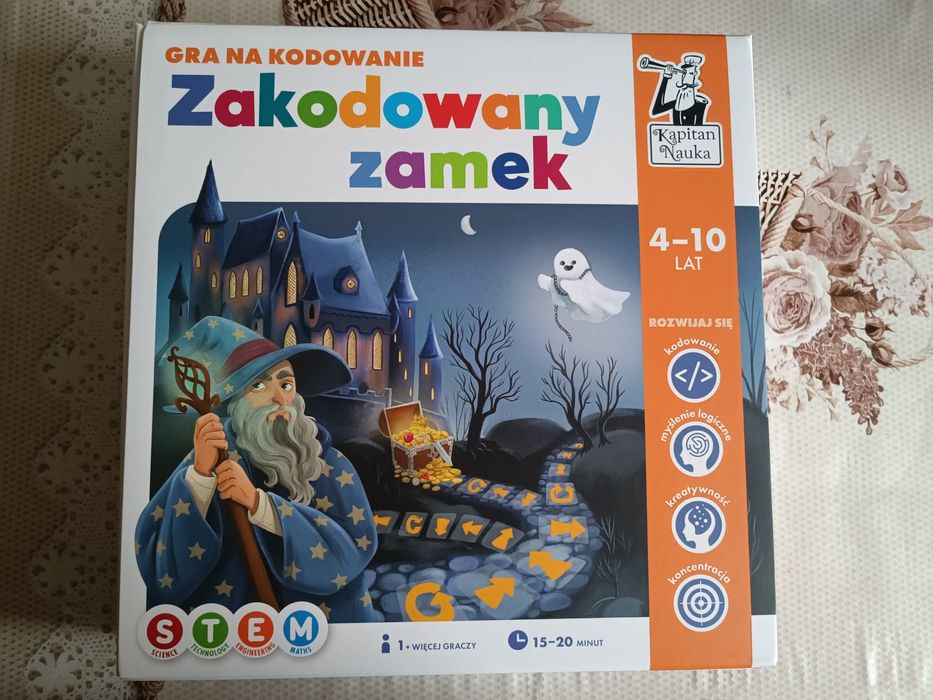 Zakodowany zamek gra na kodowanie 4-10 lat