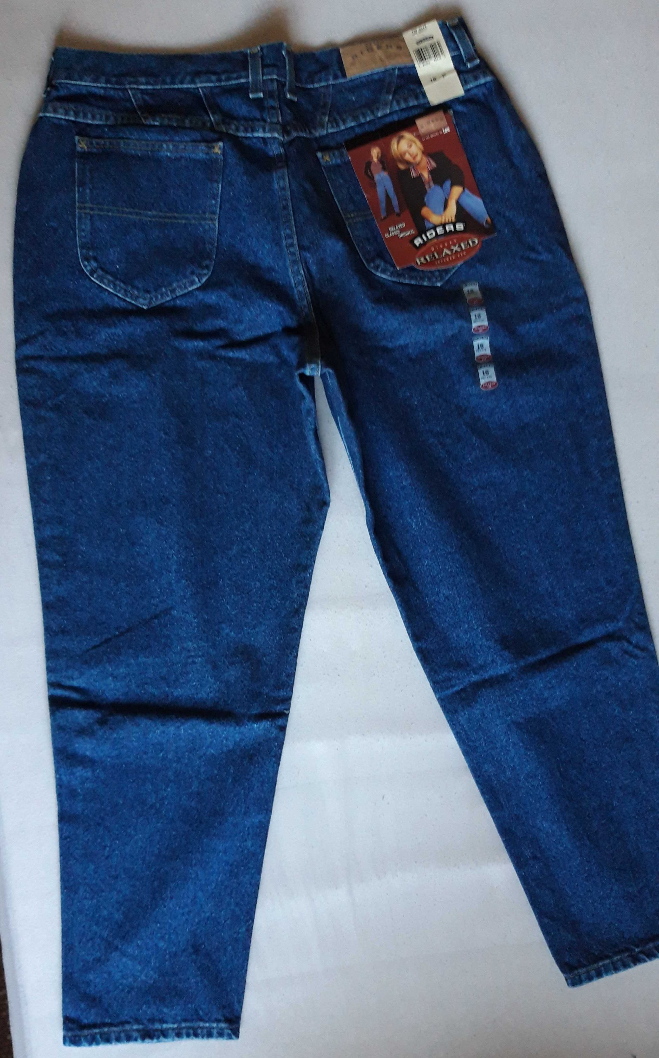 Spodnie damskie RIDERS jeans rozmiar 18P