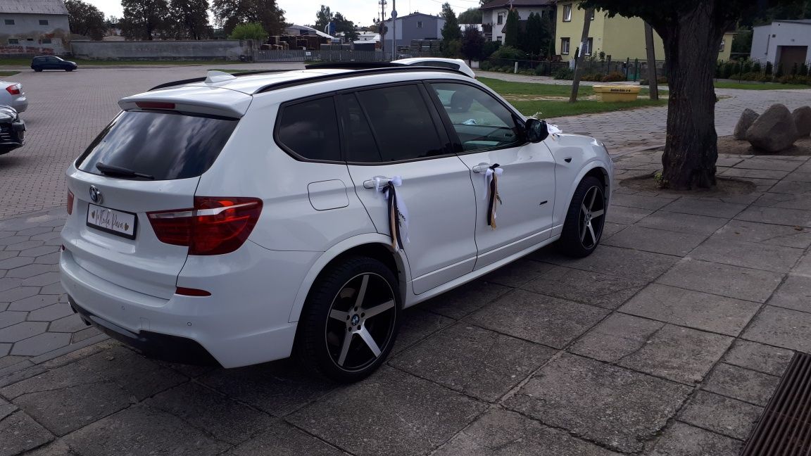 Auto do Ślubu, Białe BMW X3 M-PAKIET