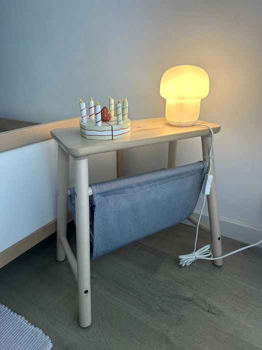 Banco VILTO ikea, porta-revistas, storage stool