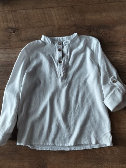 Льняна рубашка для хлопчика