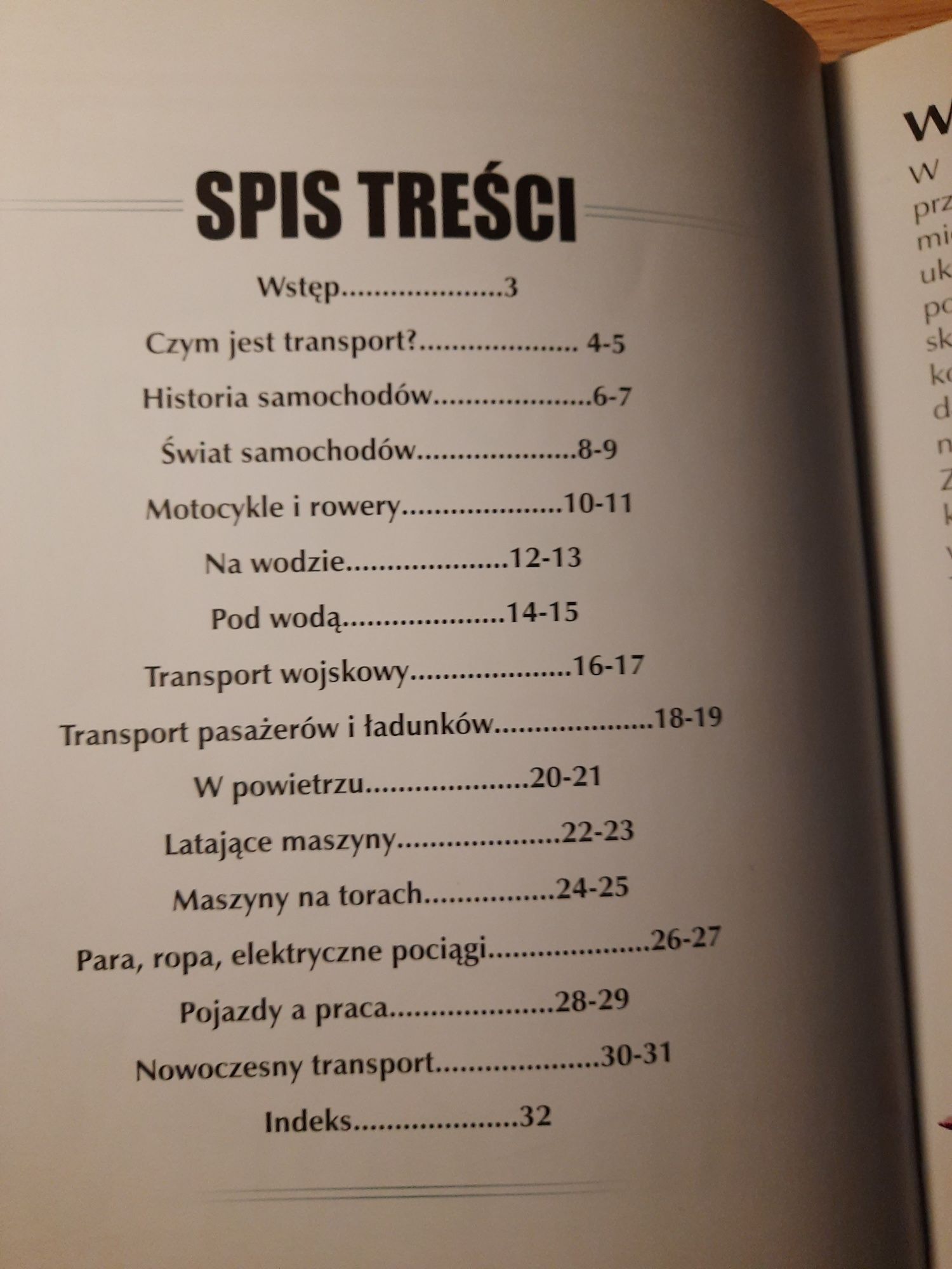 Encyklopedia dla dzieci. Transport