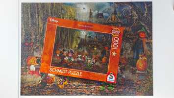 Puzzle schmidt 1000 kinkade disney mickey