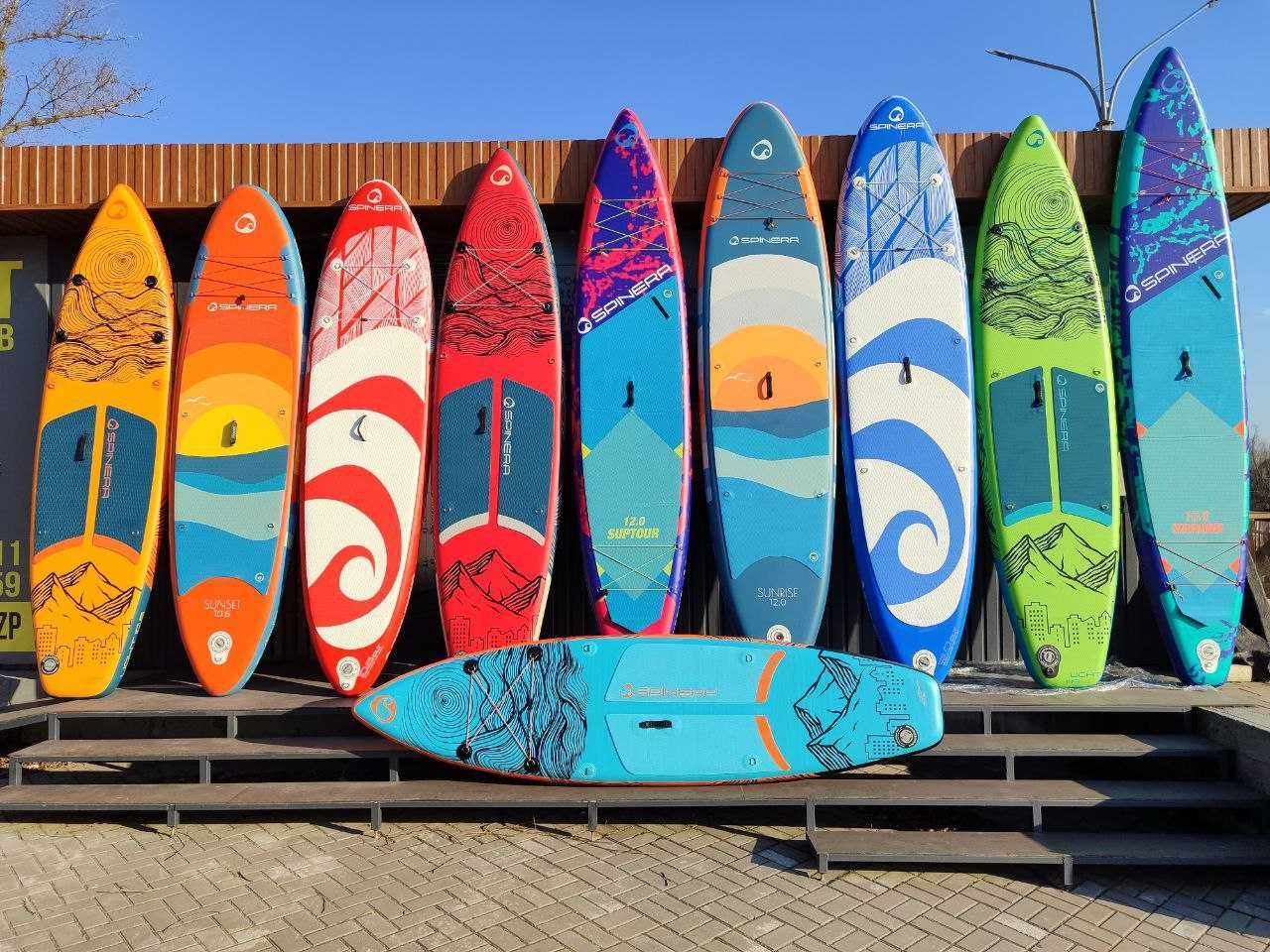 3 ШАРИ Professional Rental SPINERA SUP САП 12'0 board доска борд дошка