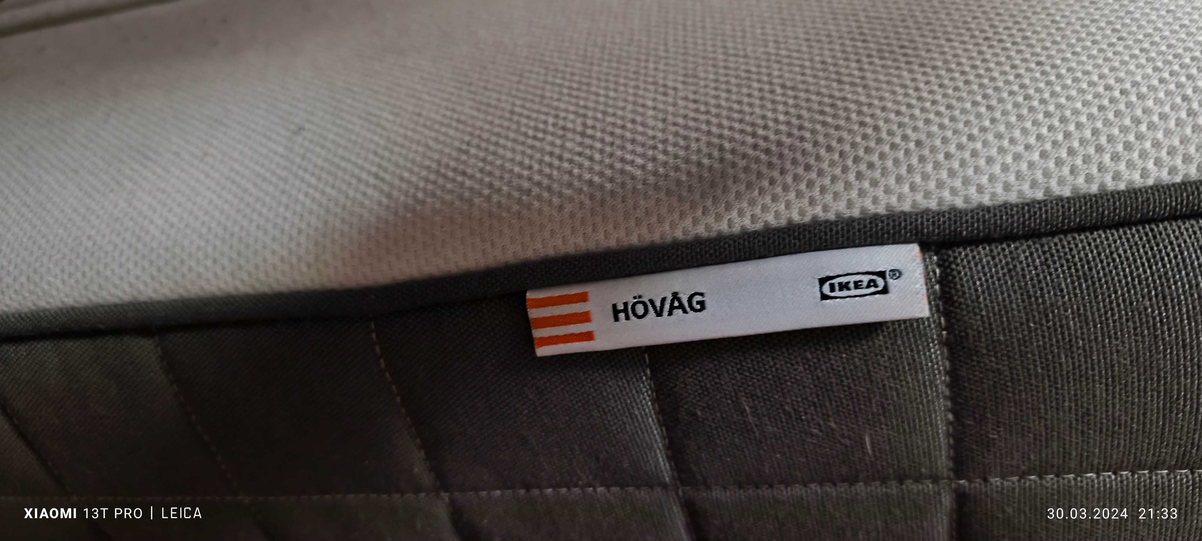 Materac sprężynowy Ikea Hovag kieszeniowy twardy