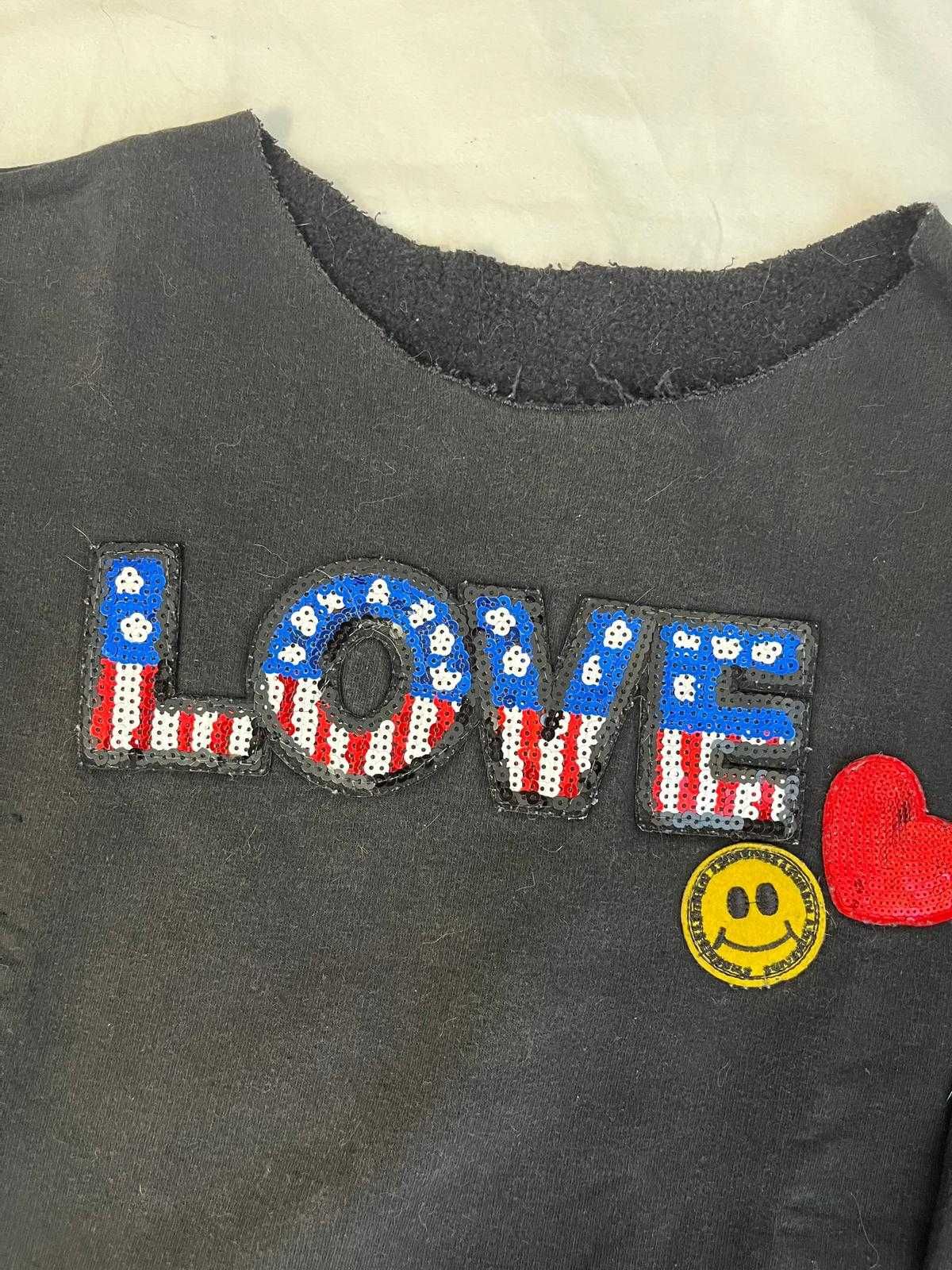 Sweater / Moletom preto de inverno com tecido quente no interior