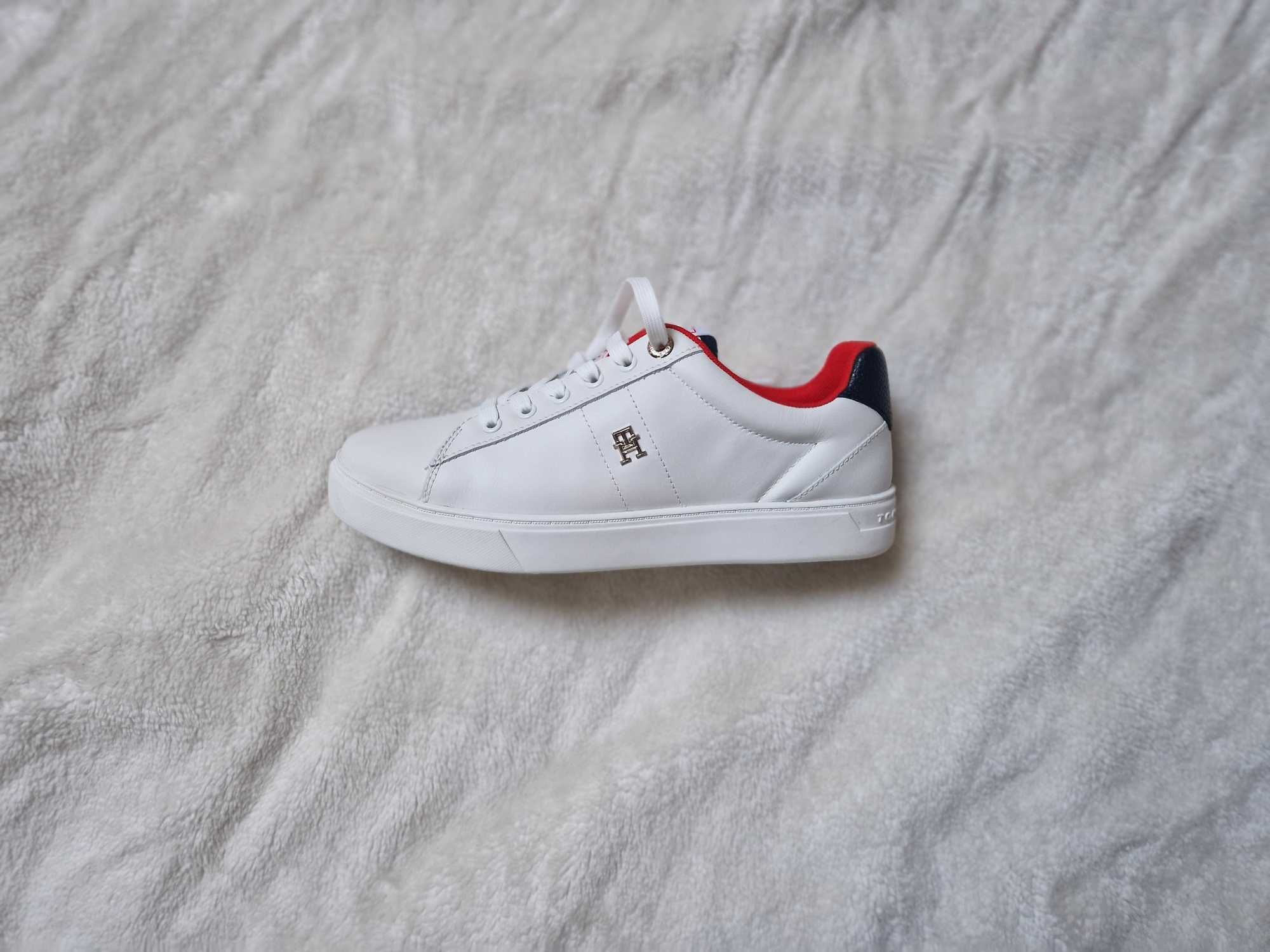 Nowe białe buty sportowe damskie sneakersy Tommy Hilfiger rozmiar 39