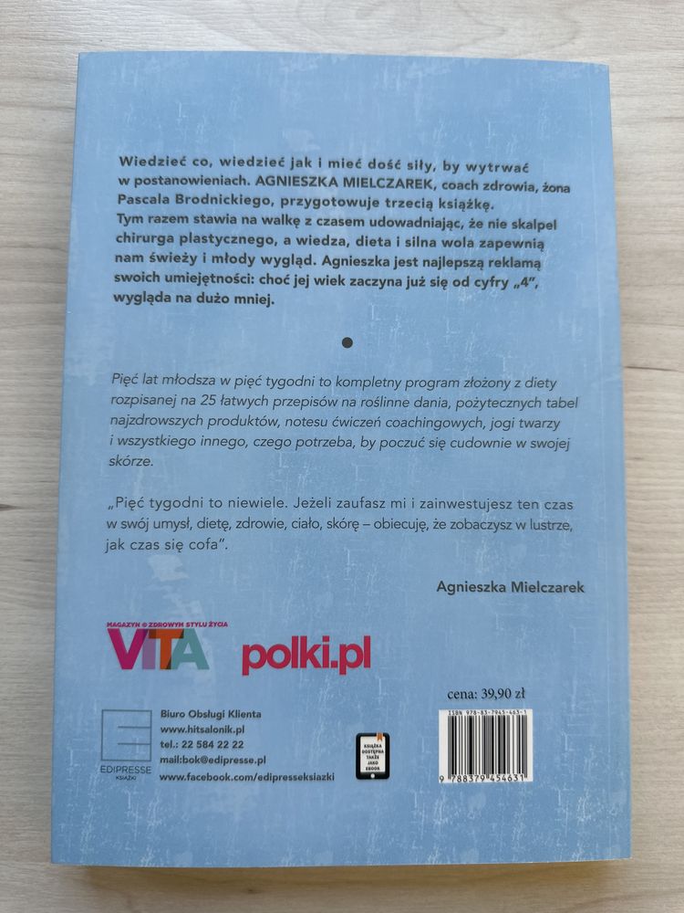 5 lat mlodsza w 5 tygodni Agnieszka Mielczarek