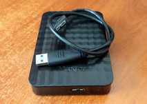 Внешний жесткий диск Seagate Maxtor 4 ТБ 2,5" USB 3.0 black