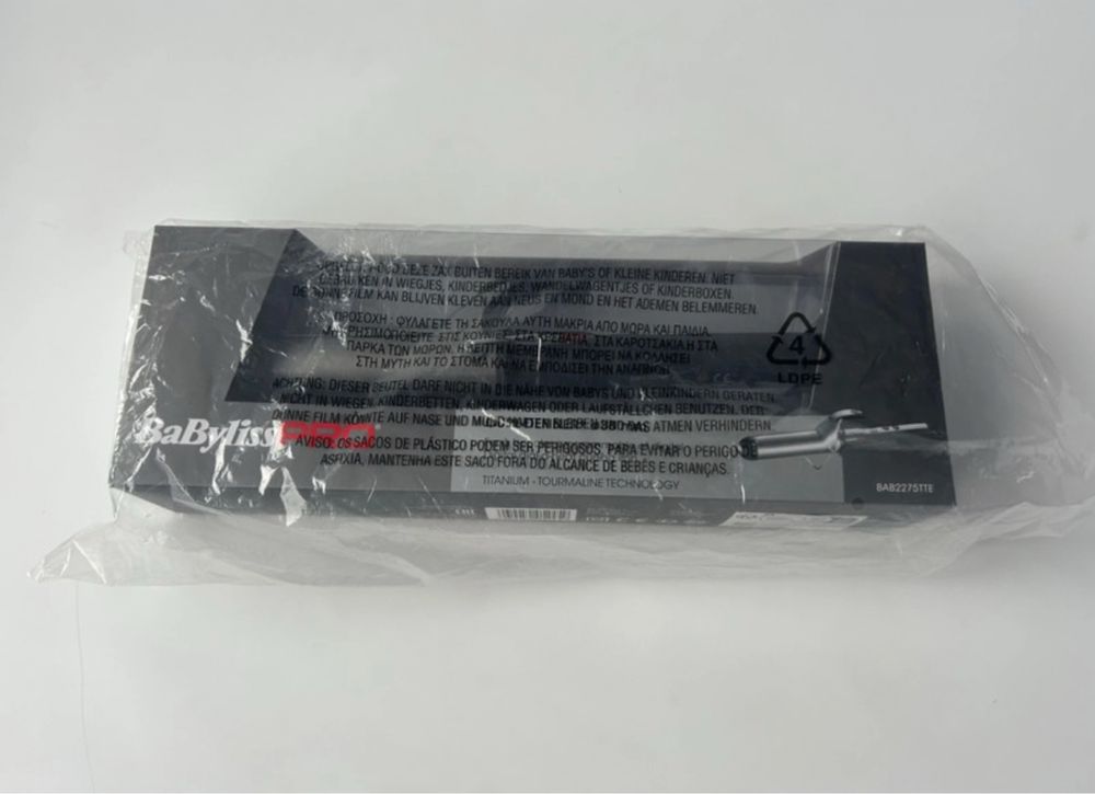 BaByliss nowa lokówka do włosów turmalinowa tytanowa 38mm