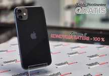 Iphone 11 | 128 GB | Kondycja baterii - 100% wymieniona | SZKŁO GRATIS