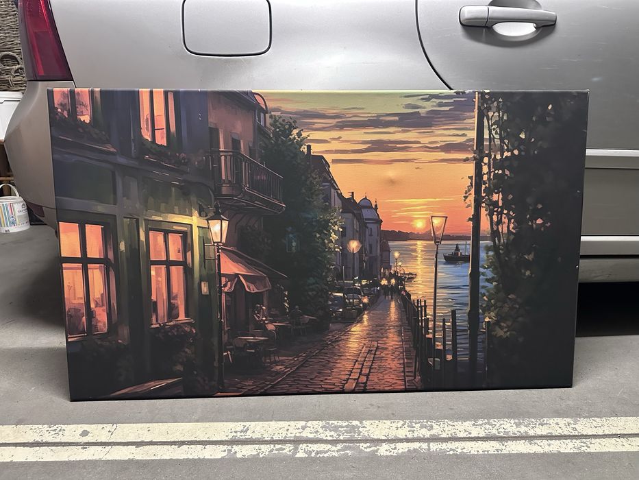 Rezerwacja. Obraz. Grafika drukowana na płótnie 120x70cm