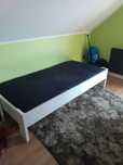Łóżko 90x200 ze stelazem + materac