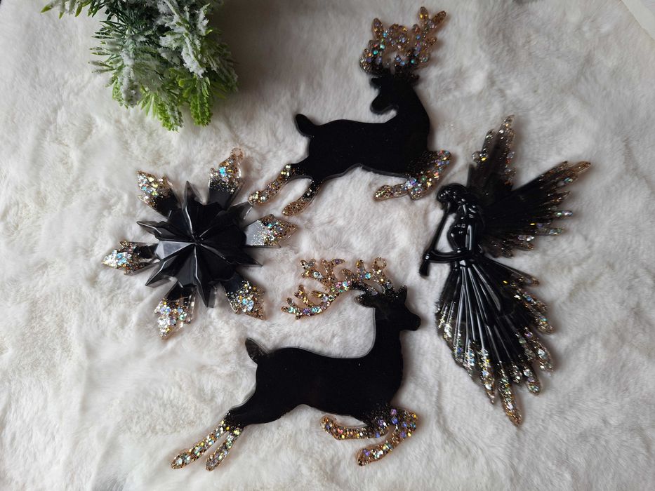 Ozdoby choinkowe z zywicy