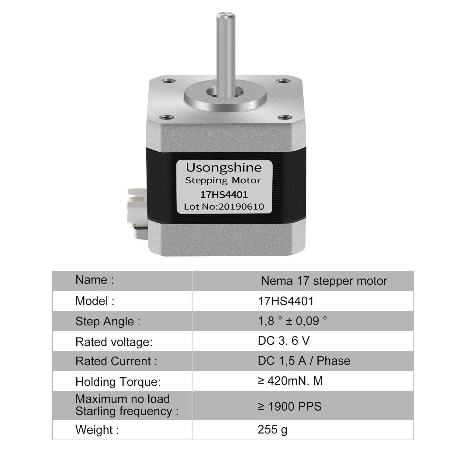 Крокові Двигуни nema 17 4401 , 8401 , 6001