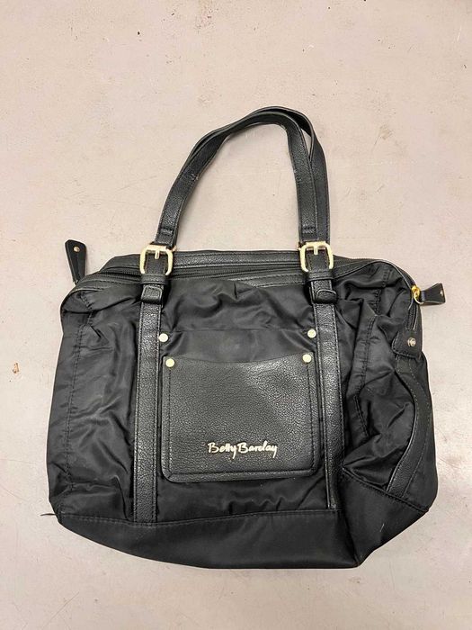 Torebka damska Betty Barclay czarna, duża, mieści A4, elegancka