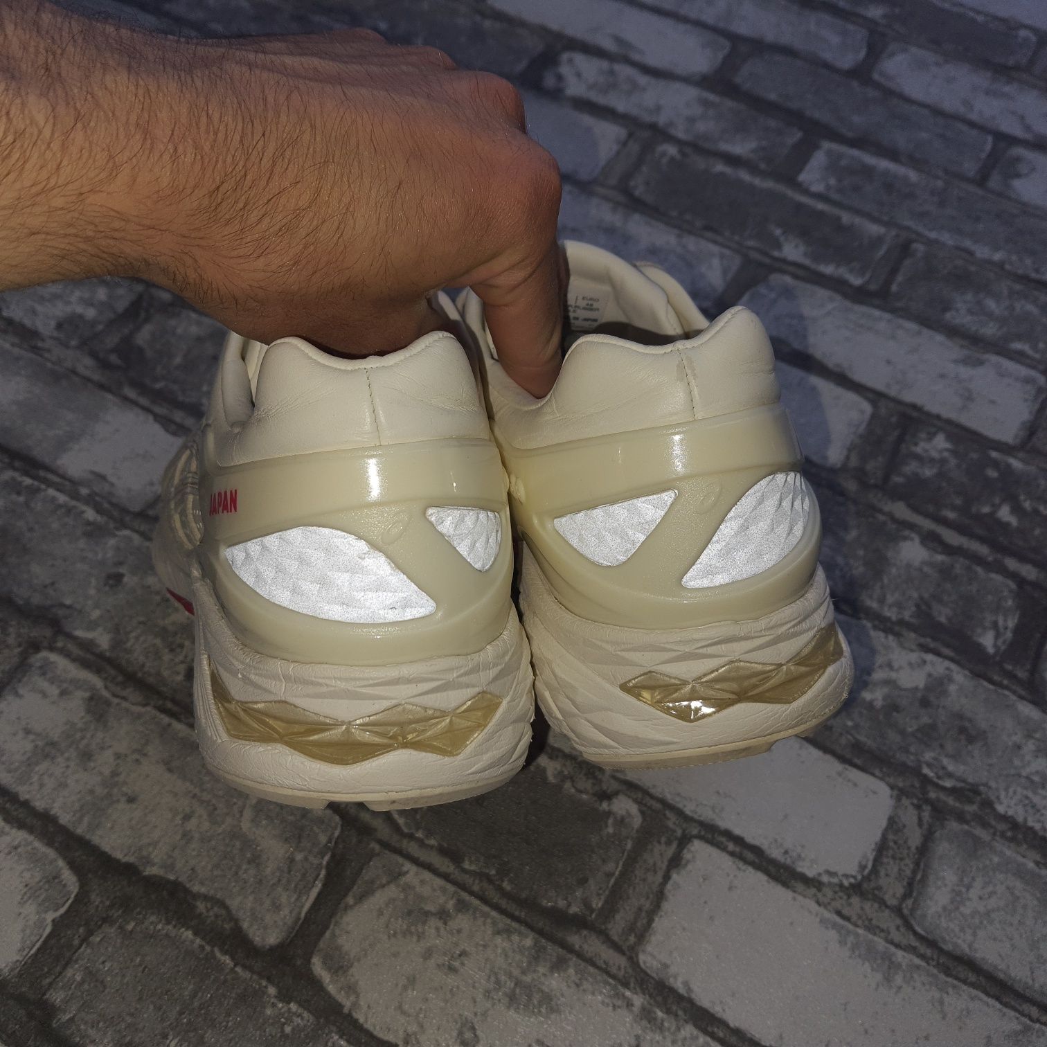 Кросівки Asics Metarun і Asics Gel шкіра 45р. 29см made in Japan