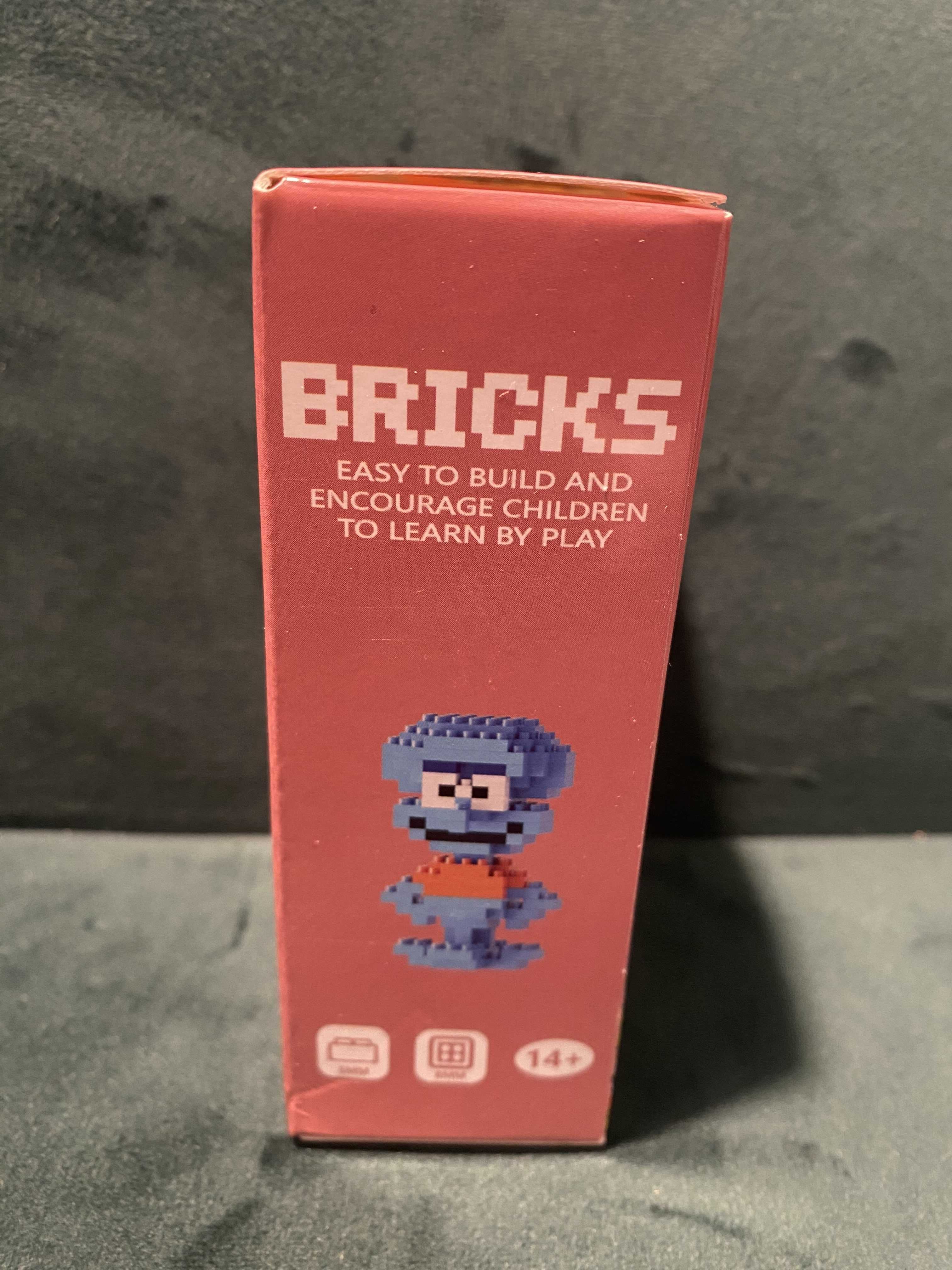 Klocki konstrukcyjne Bricks Spongebob Skalmar Obłynos 145 elementów