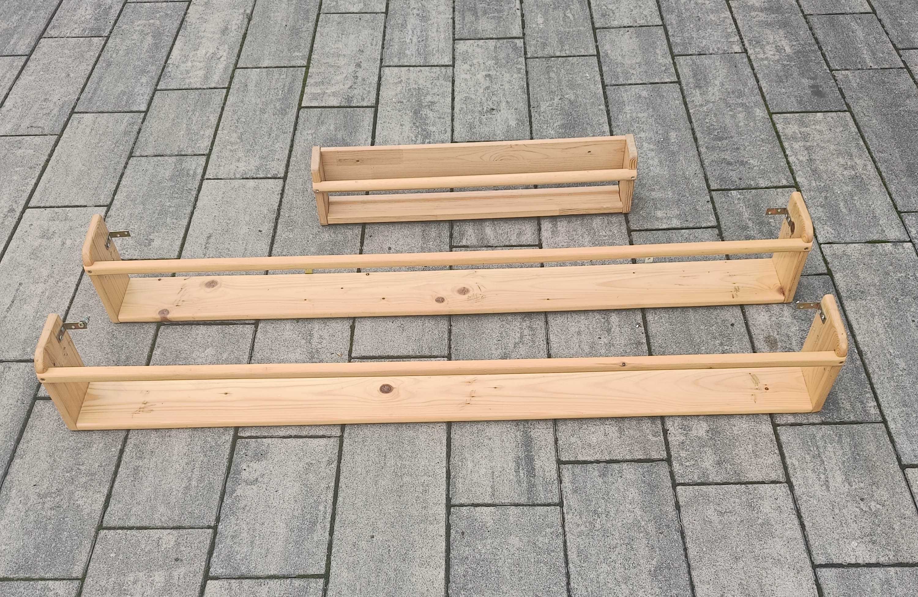 IKEA FLISAT Szafka ścienna, półka na książki jasna sosn 70x9x16 cm