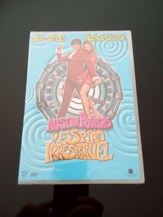 DVD - "Austin Powers - O Espião Irresistível" (selado!)