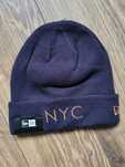 czapka beanie New Era NYC New York City zimowa czarna z logo NOWA
