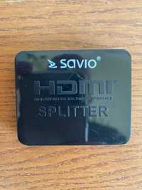 Elmak Savio CL-93 Splitter HDMI x 2, nowy