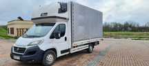 Zabudowa skrzynia paka firanka 9 palet FIAT DUCATO / CITROEN / PEUGEOT
