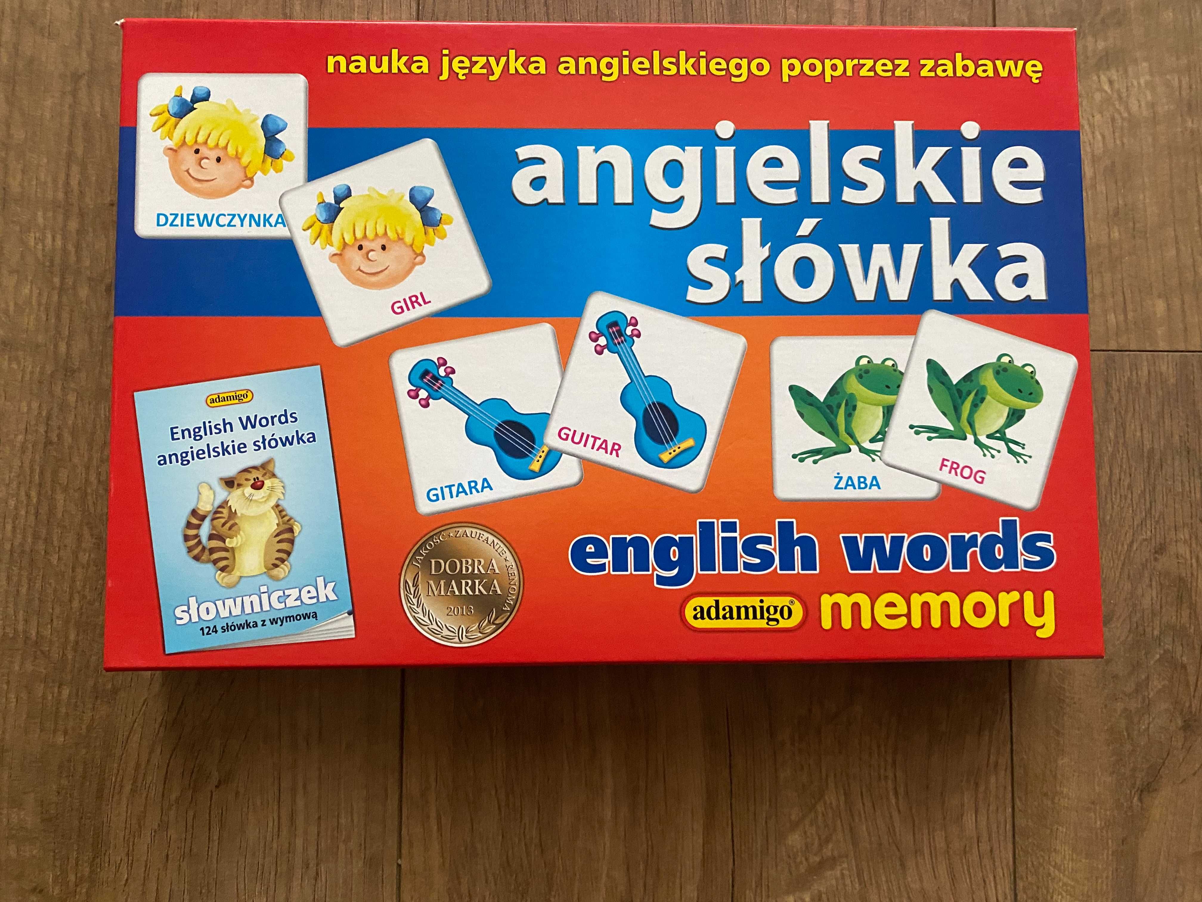 Gra Angielskie słówka, English words Memory