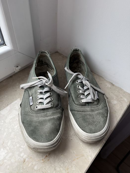 Męskie buty Vans zielone do odnowienia