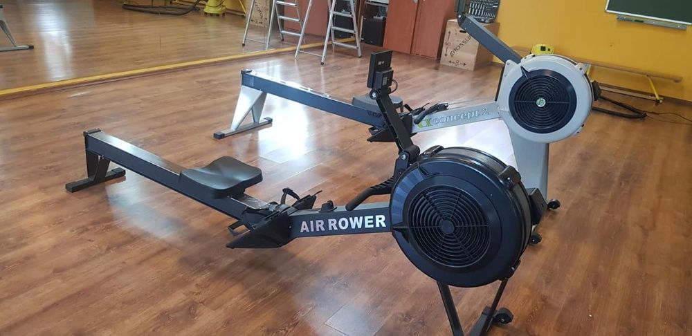 Wioślarz Wiosło Powietrzne Siłownia Air Rower Fitness Domowy Sprzęt