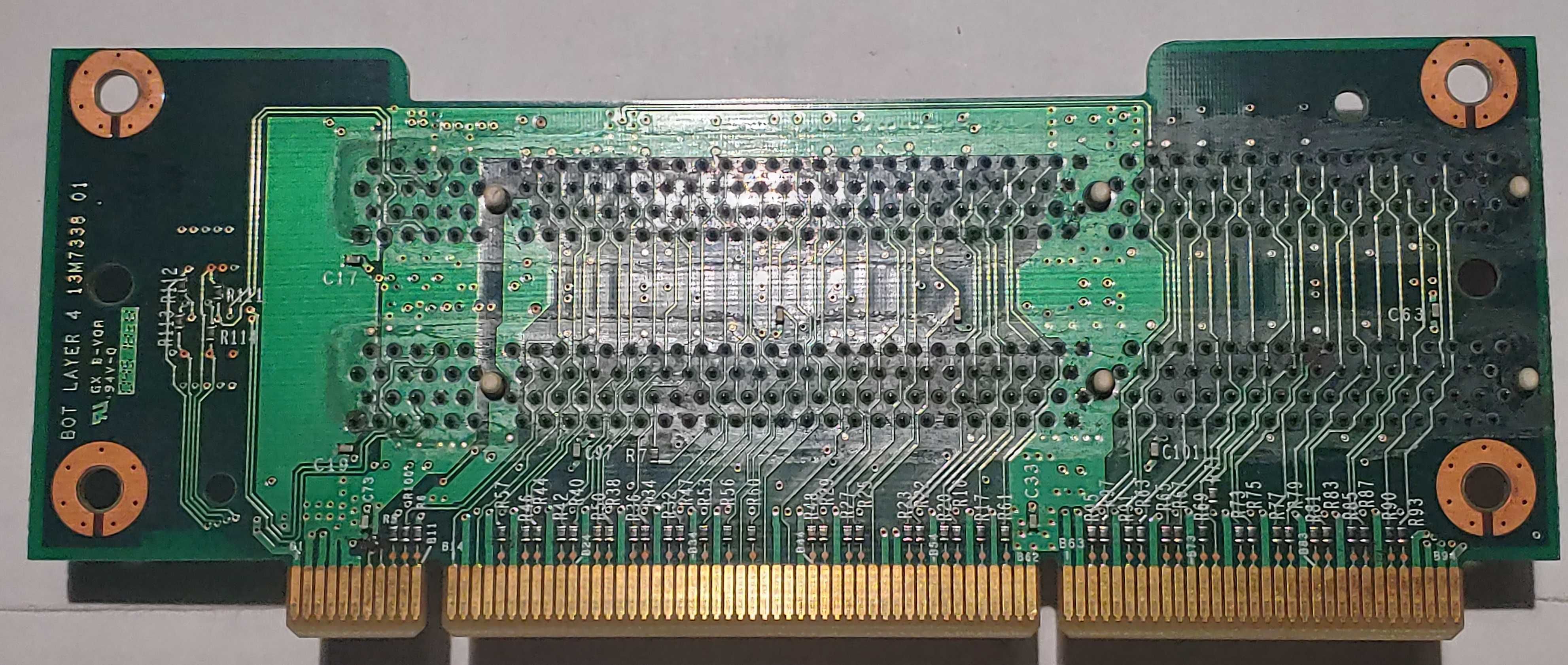 IBM xSERIES 346 345 RISER Райзер 13M7338 2x PCI 40K6487 PCI-X M75IL