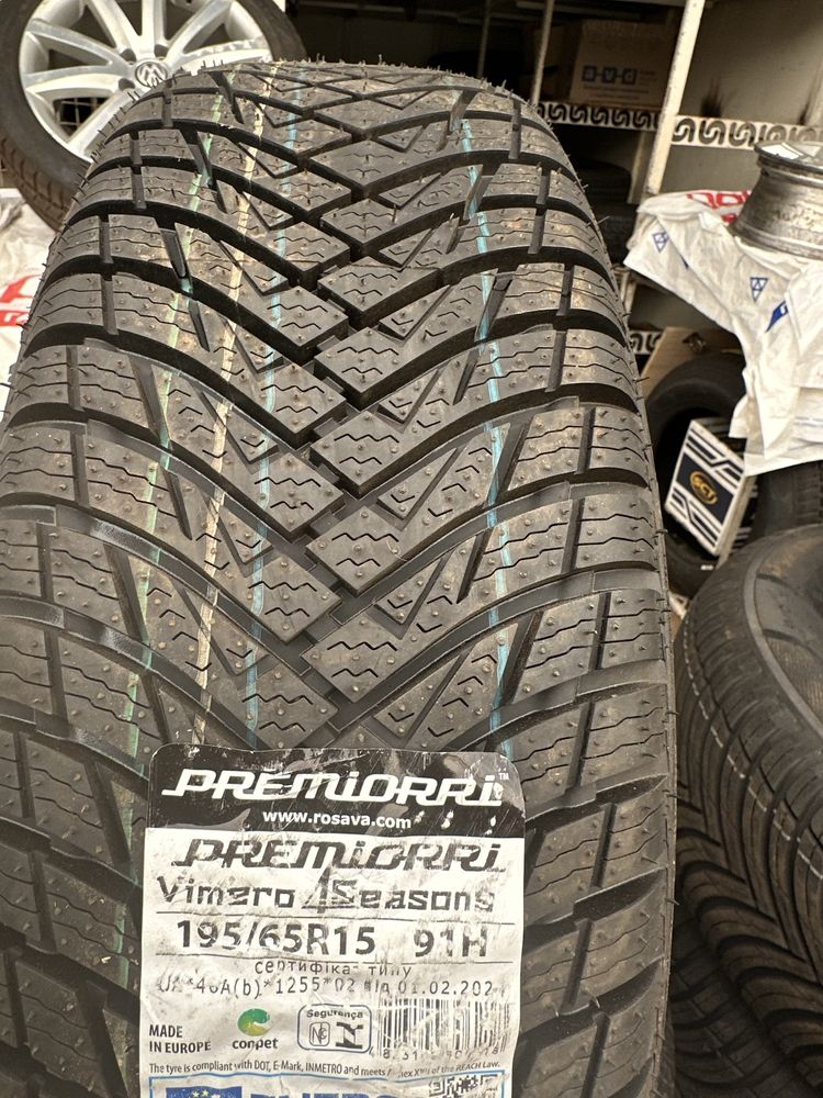 Шини Premiorri Vimero 4Seasons 195/65 R15 91H