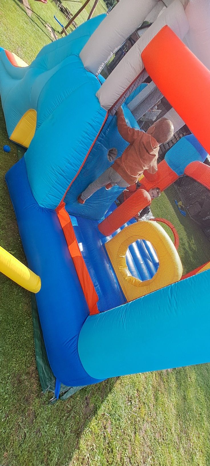 Sprzedam dmuchany zamek, dmuchaniem, trampolina, zjeżdżalnia dmuchana