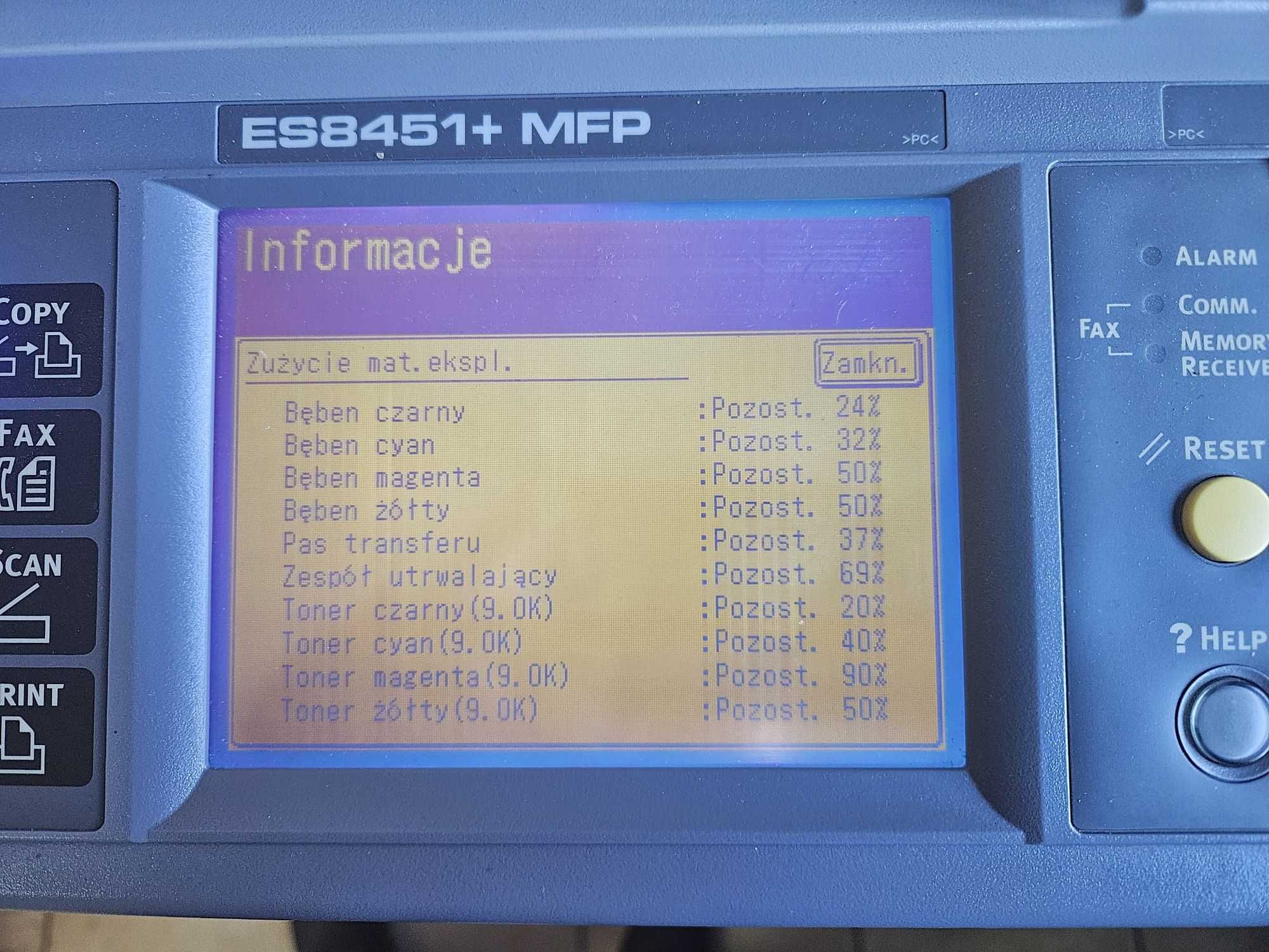 Sprzedam drukarkę OKI8451+MFP