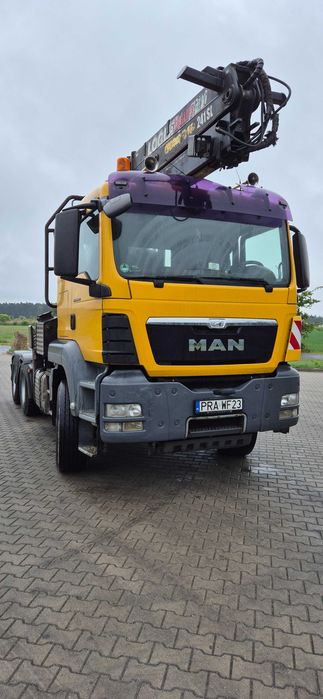 Man tgs 26-480 hydrodrive do drewna drzewa lasu dluzycy