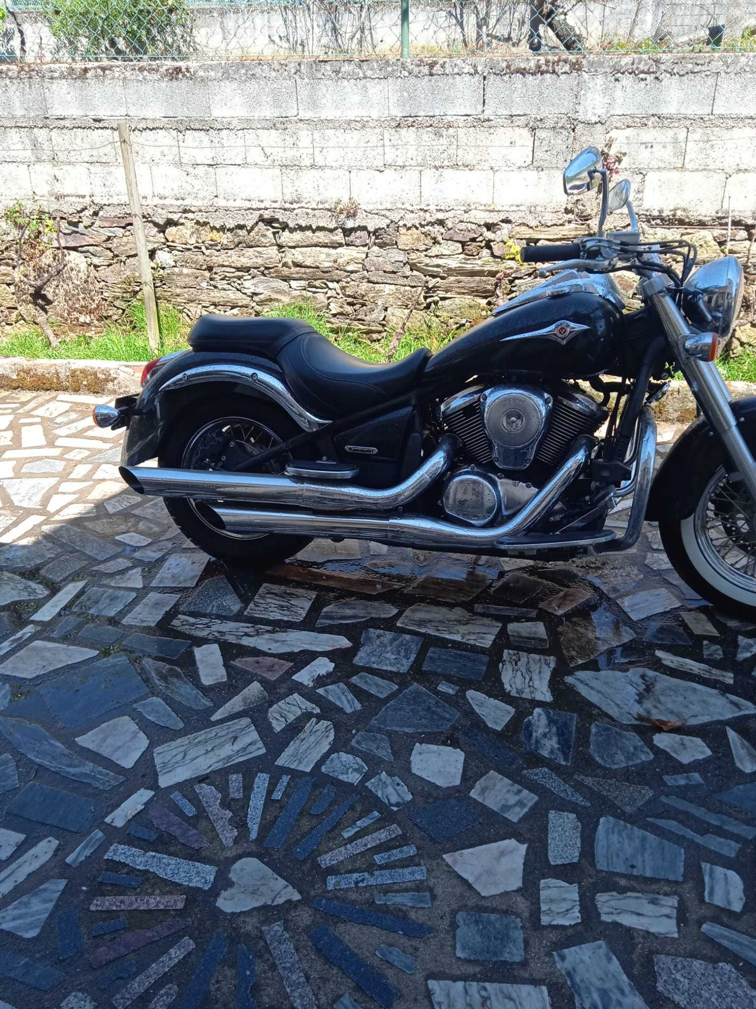 Kawasaki vn 900 classic / como nova!