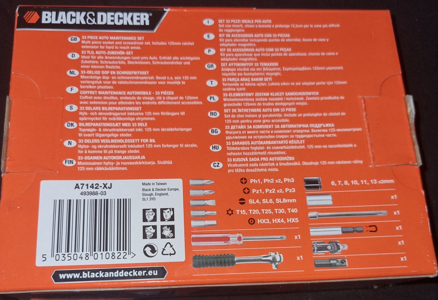 Black Decker zestaw