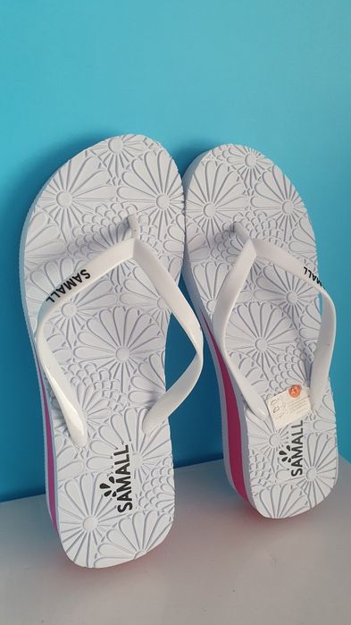 Japonkii damskie na grubej piance rozmiar 41 / długość stopy 24.5 cm