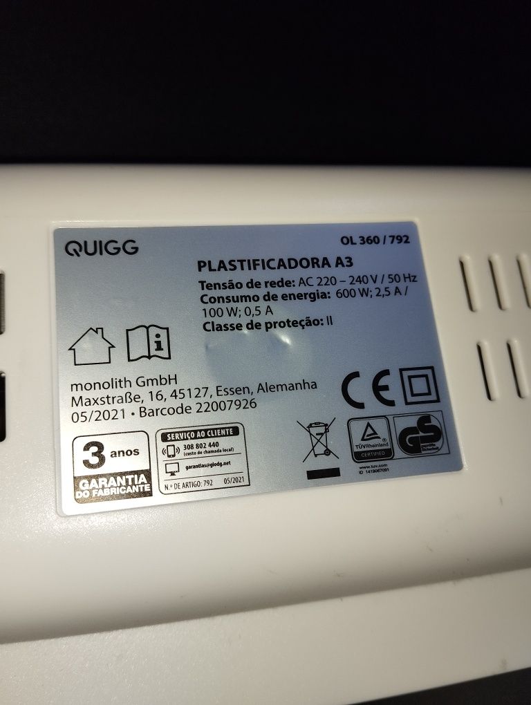 Plastificadora A3