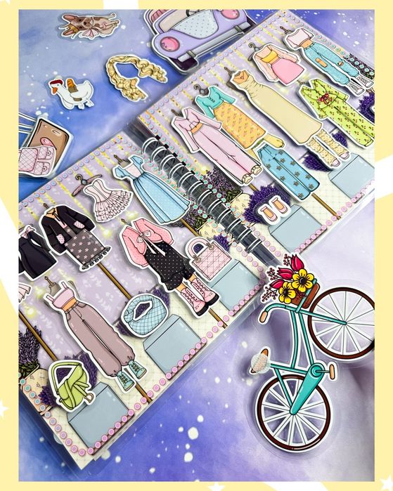 Książka na rzepy Toca Boka, Avatar, Labubu. Lamibook