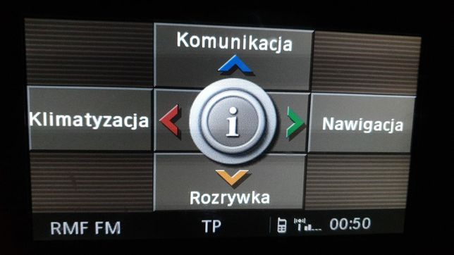 Polskie menu lektor MAPY Carplay Android Auto AUDI BMW VW Ford SKODA