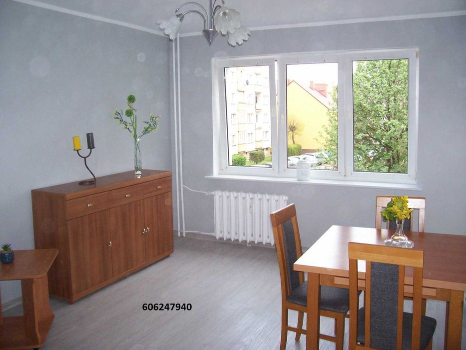 Myślibórz  - wynajem - mieszkanie 2 pokojowe I p.