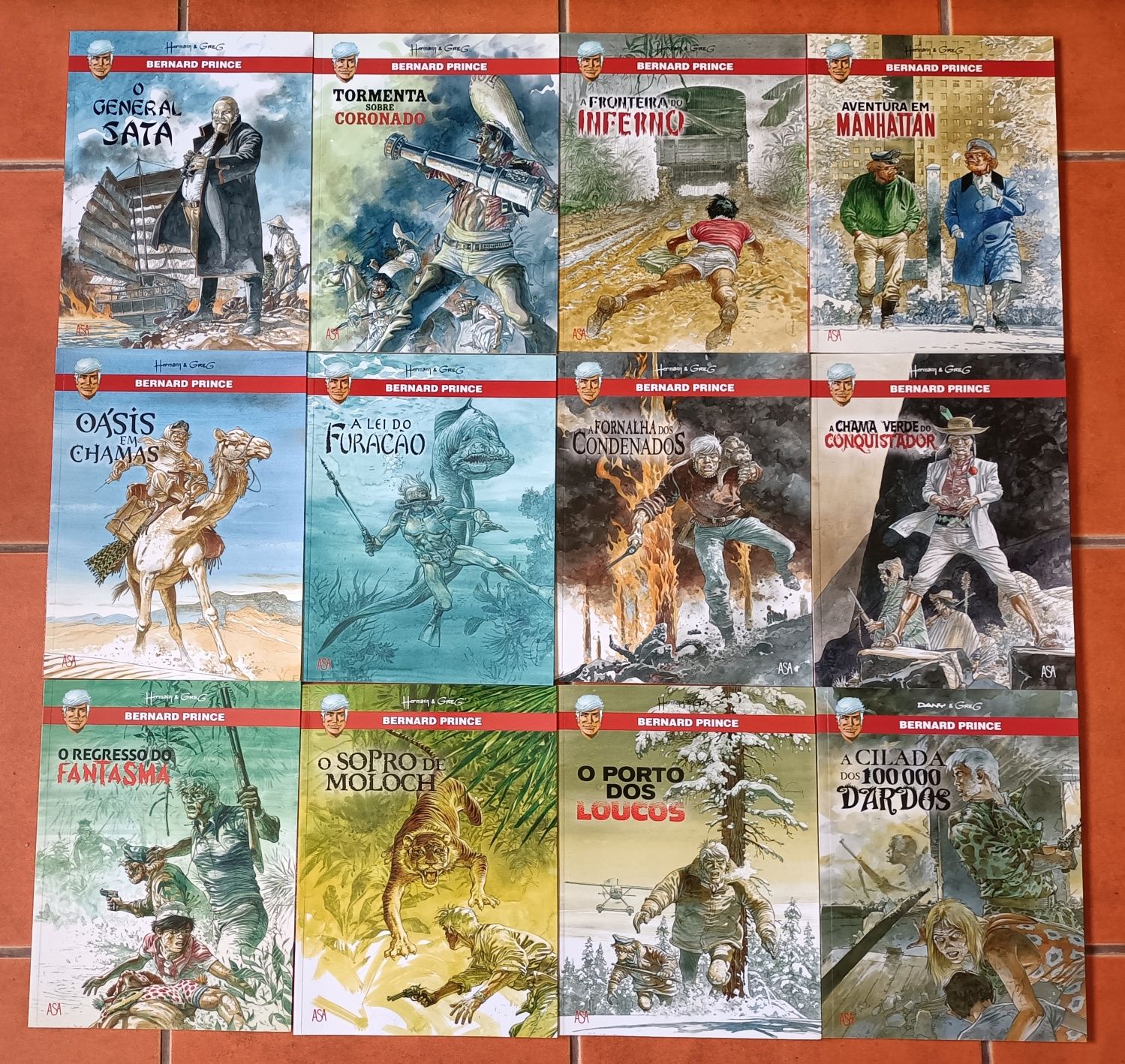 60 Livros A4 Herman, Jeremiah, Bois-maury, Bernard Prince, Comanche...